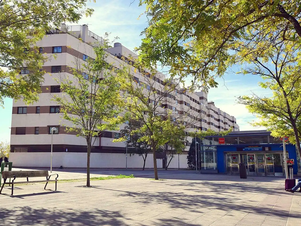 Exterior view of Flat for sale in Madrid  with Air Conditioner, Heating and Community pool