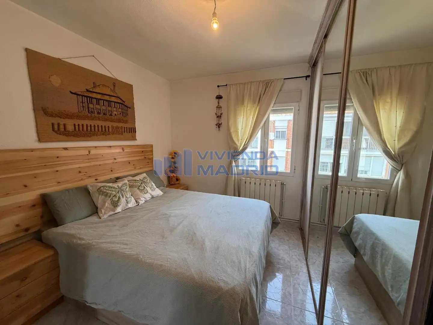 Bedroom of Flat for sale in  Madrid Capital  with Air Conditioner, Heating and Storage room