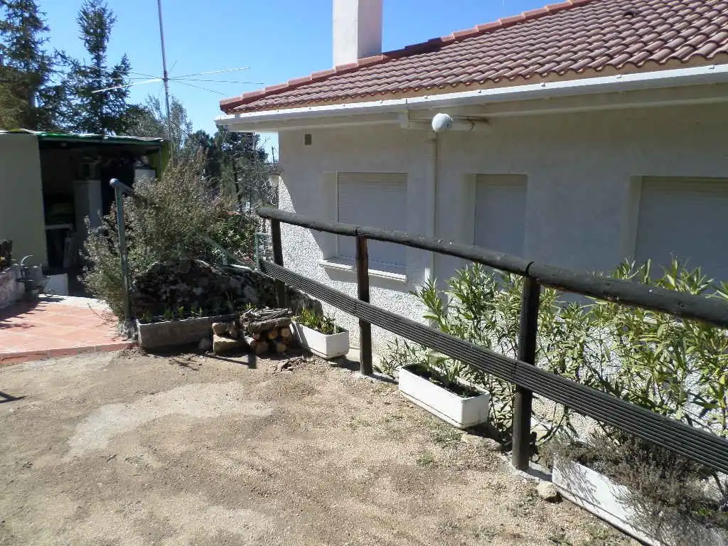 Garden of Houses for sale in Robledo de Chavela  with Private garden, Terrace and Oven