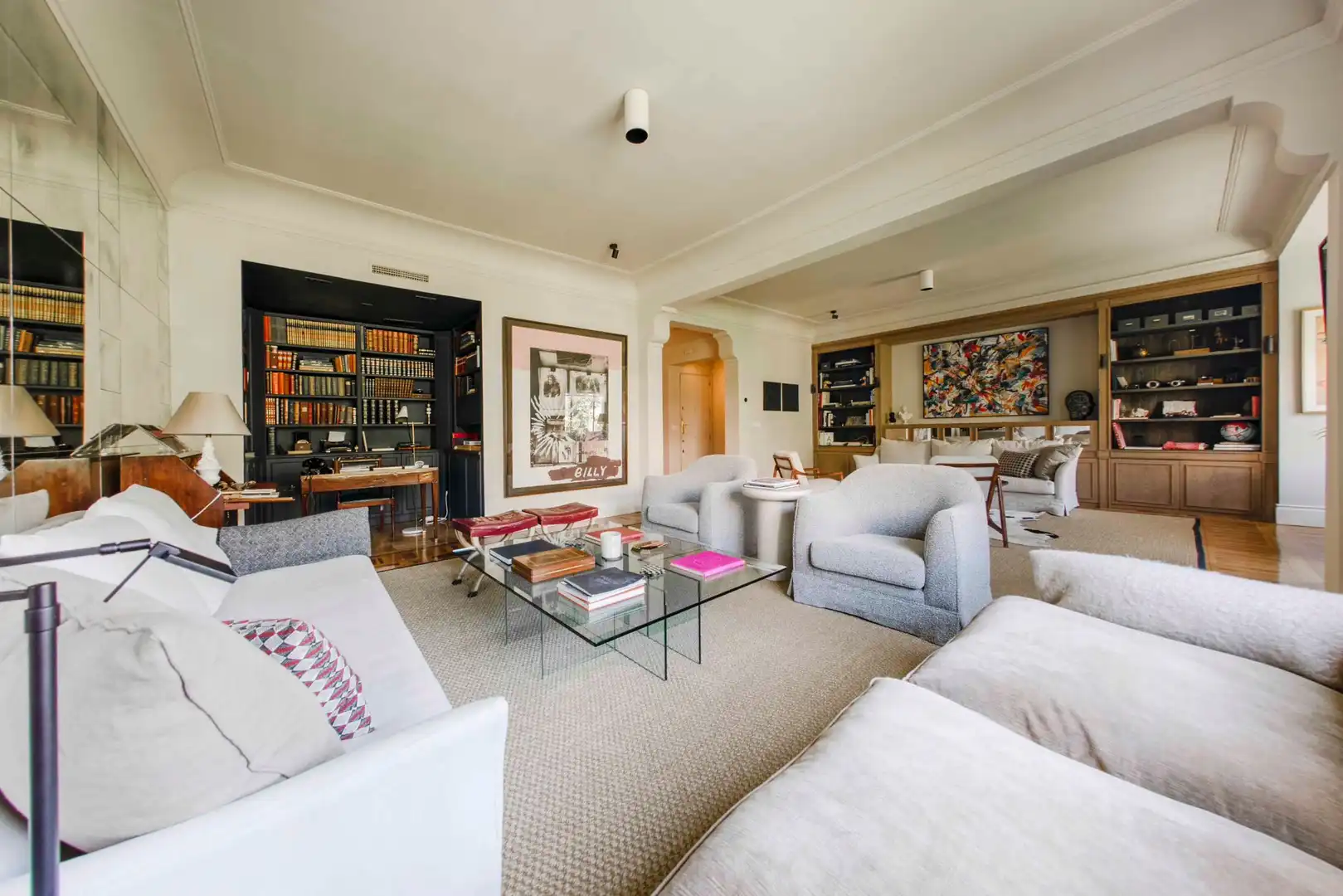 Sala de estar de Piso en venta en Madrid con Aire acondicionado, Calefacción y Parquet