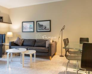 Living room of Flat to rent in  Barcelona Capital  with Air Conditioner and Balcony