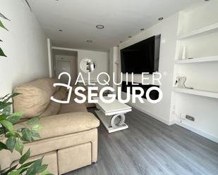 Living room of Flat to rent in  Madrid Capital  with Air Conditioner and Swimming Pool