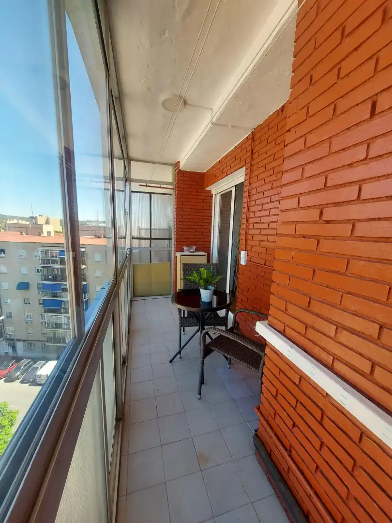 Balcony of Flat for sale in Alcalá de Henares  with Air Conditioner, Heating and Terrace