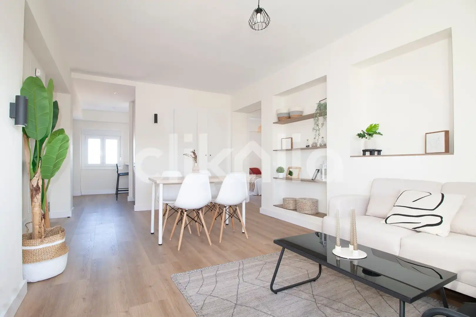 Living room of Flat for sale in Málaga Capital  with Air Conditioner