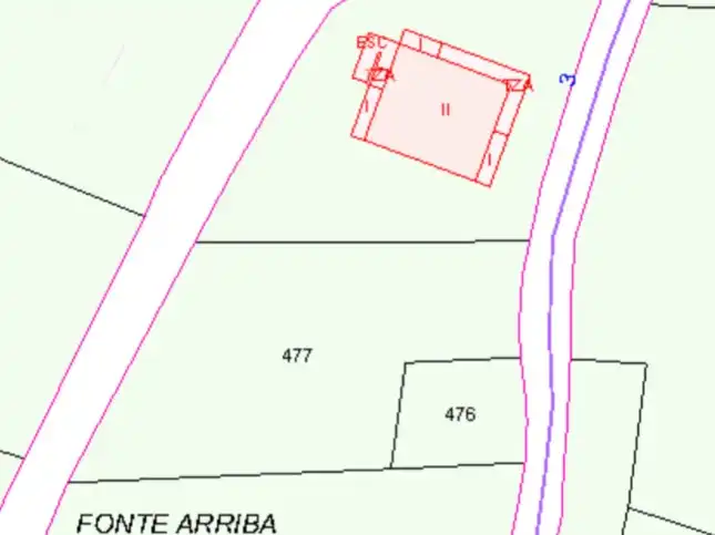 Residencial en venta en A Cañiza  