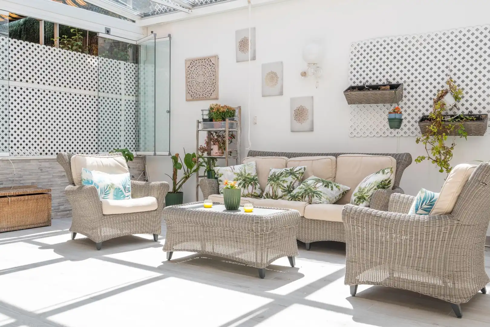 Terrassa de Casa adosada en venda en Madrid amb Aire condicionat, Calefacció i Jardí privat