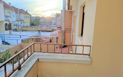 Balcony of Single-family semi-detached for sale in Ciudad Real Capital  with Air Conditioner, Heating and Terrace