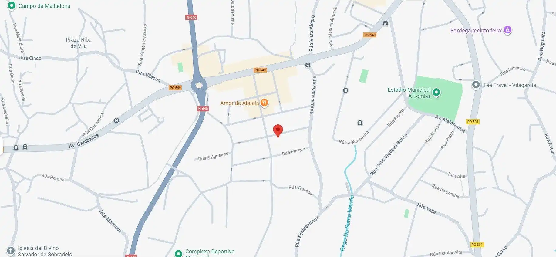 Vista exterior de Piso en venta en Vilagarcía de Arousa con Trastero y Balcón