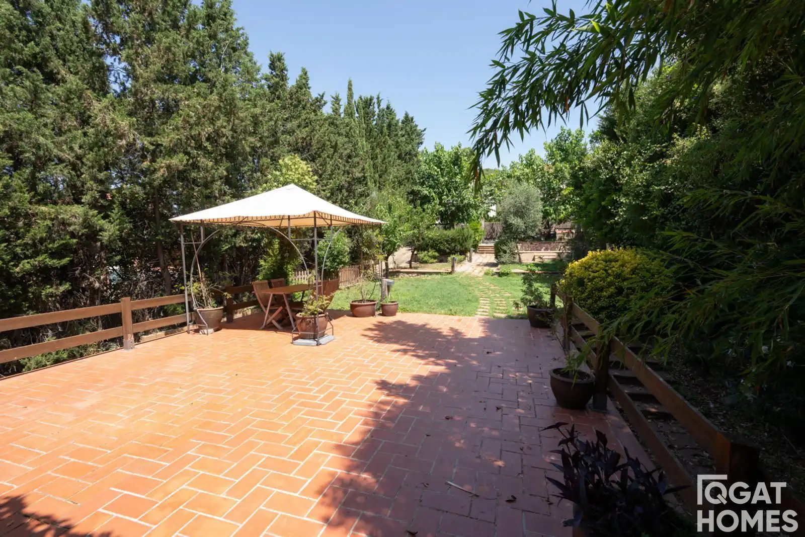 Jardín de Casa o chalet en venta en Sant Cugat del Vallès con Aire acondicionado, Calefacción y Terraza