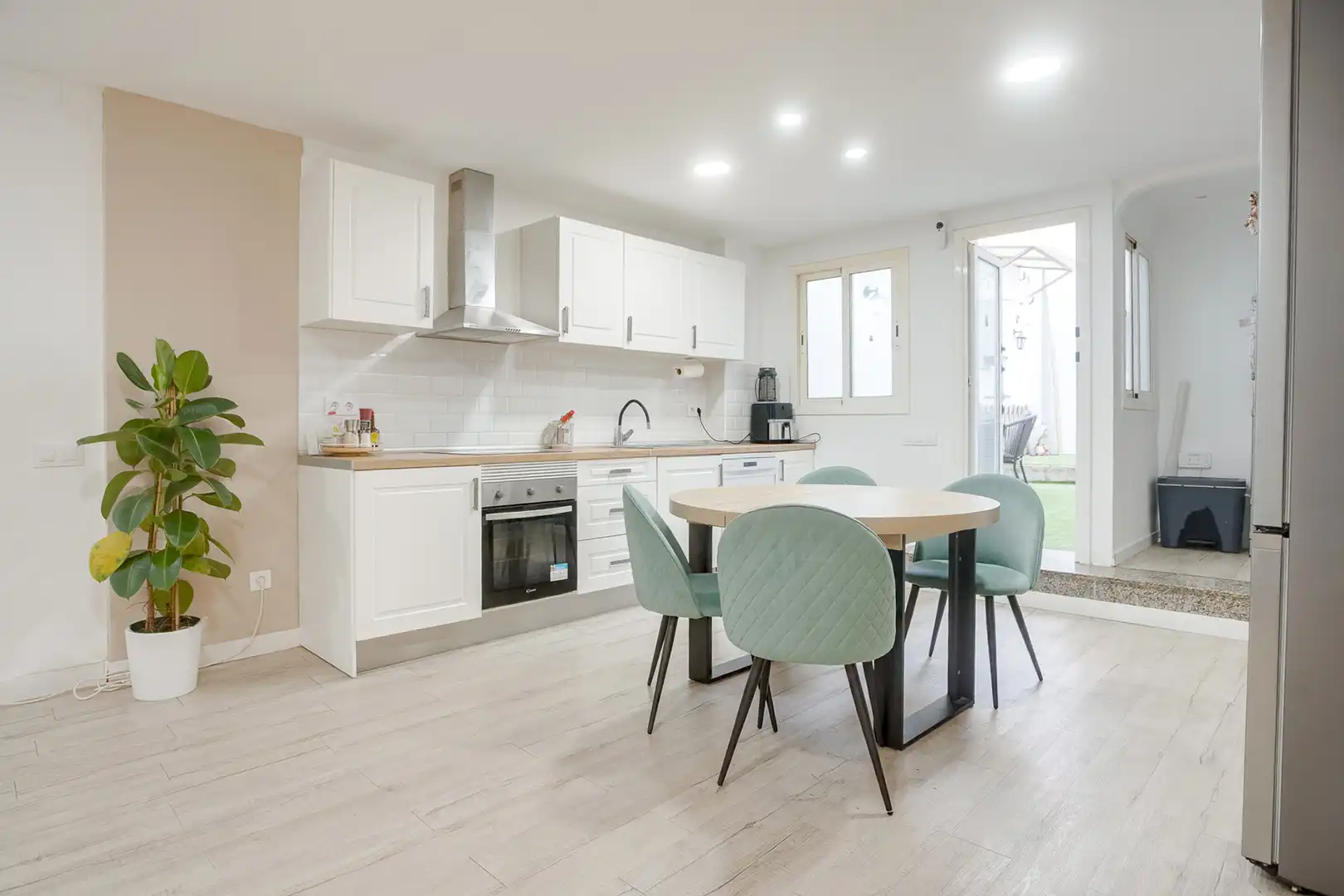 Küche von Wohnung zum Verkauf in Terrassa mit Terrasse und Balkon