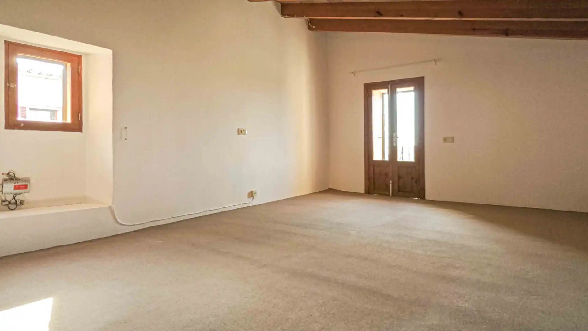 Sala d'estar de Casa o xalet de lloguer en Ses Salines amb Jardí privat i Forn