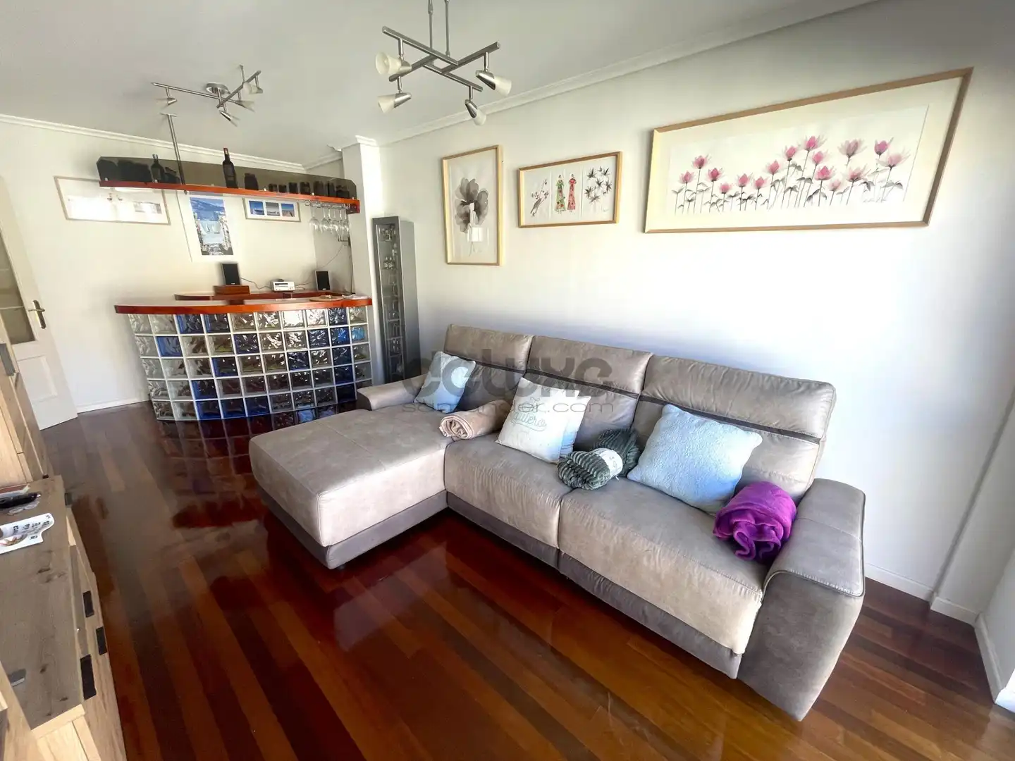 Wohnzimmer von Maisonette zum Verkauf in Piélagos mit Heizung und Abstellraum