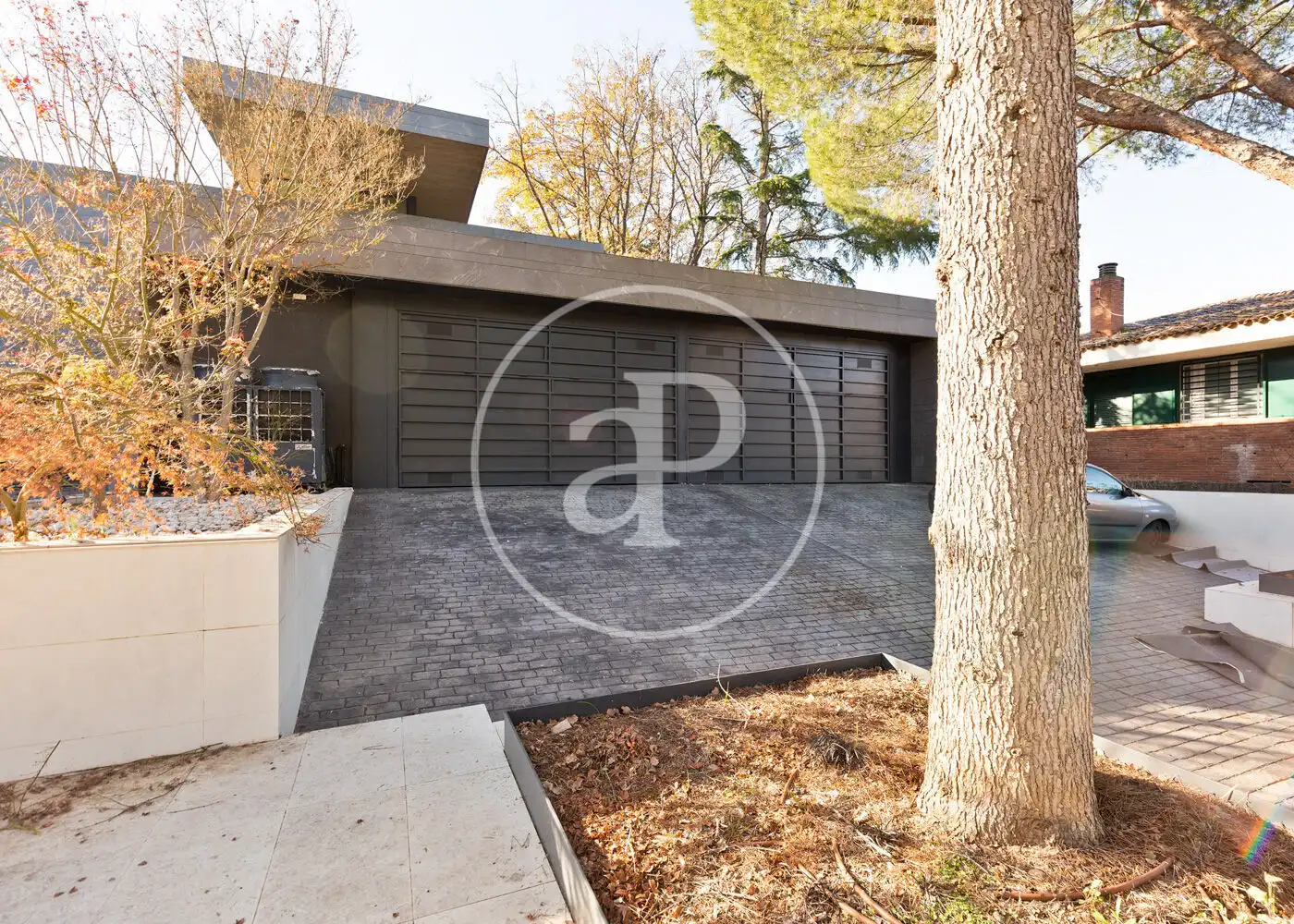 Exterior view of Houses for sale in Sant Cugat del Vallès  with Air Conditioner, Heating and Private garden