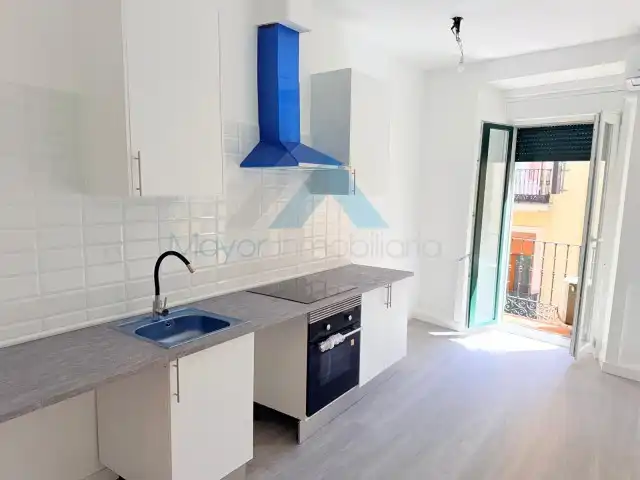 Küche von Wohnung zum Verkauf in Madrid mit Klimaanlage, Heizung und Parkett