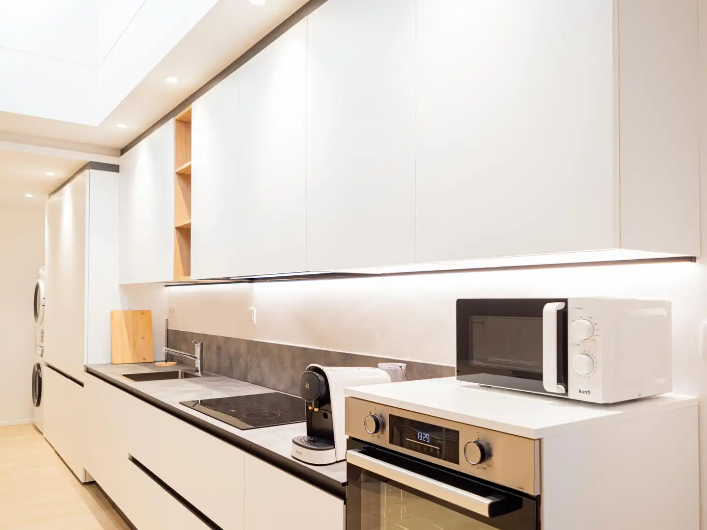 Cocina de Piso de alquiler en Vic con Calefacción, Amueblado y Microondas