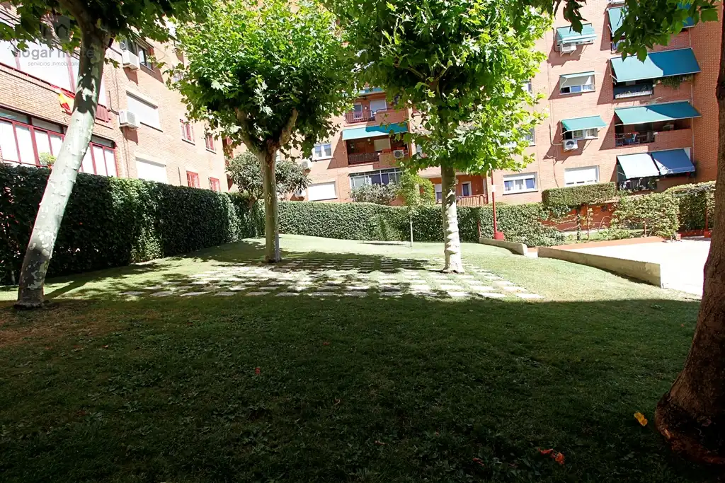 Garden of Flat for sale in Alcobendas  with Heating, Terrace and Community pool