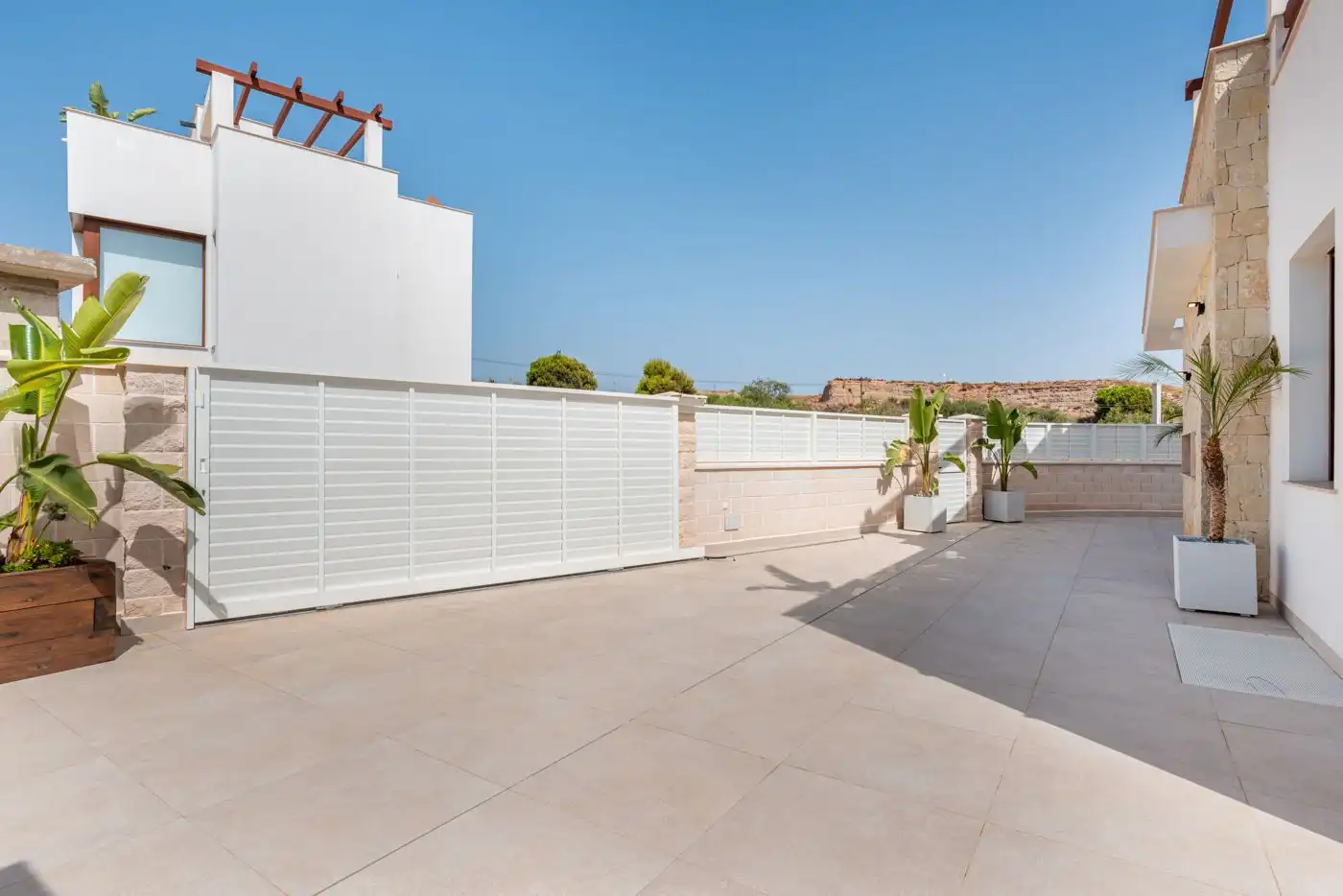 Terraza de Casa adosada en venta en Vera con Aire acondicionado, Calefacción y Jardín privado
