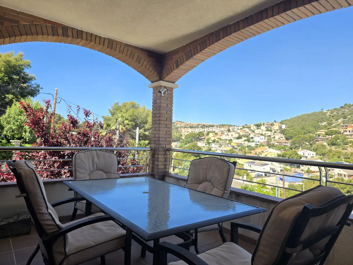 Terraza de Casa o chalet en venta en Calafell con Aire acondicionado, Calefacción y Piscina