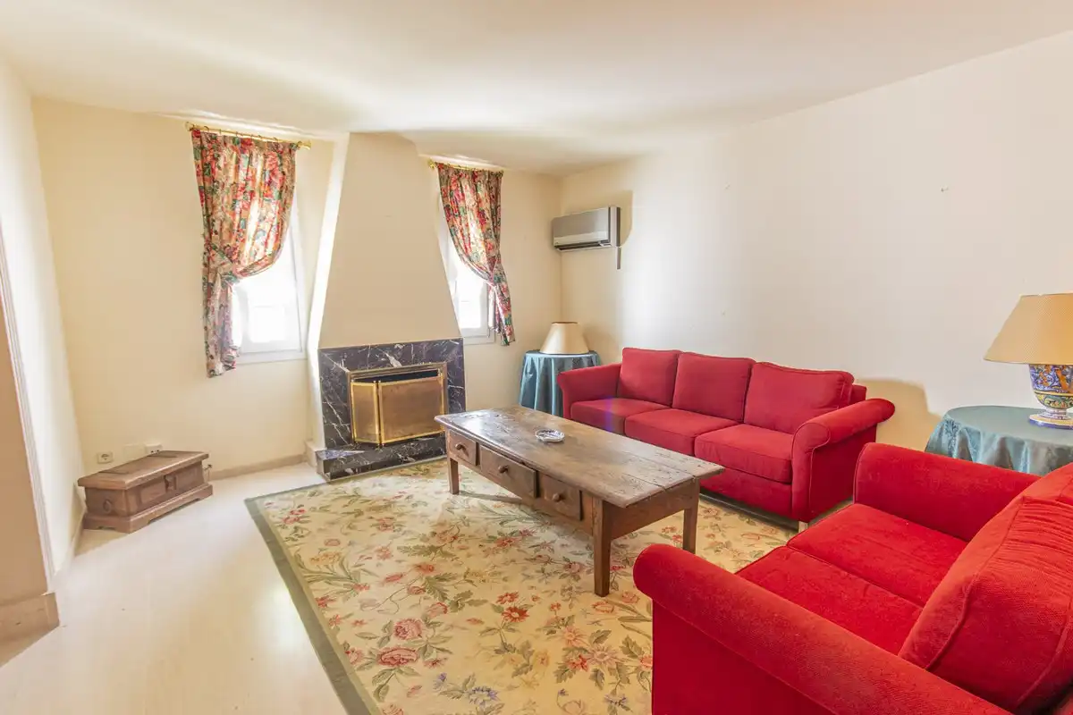 Living room of Houses for sale in Benalmádena  with Air Conditioner, Private garden and Terrace