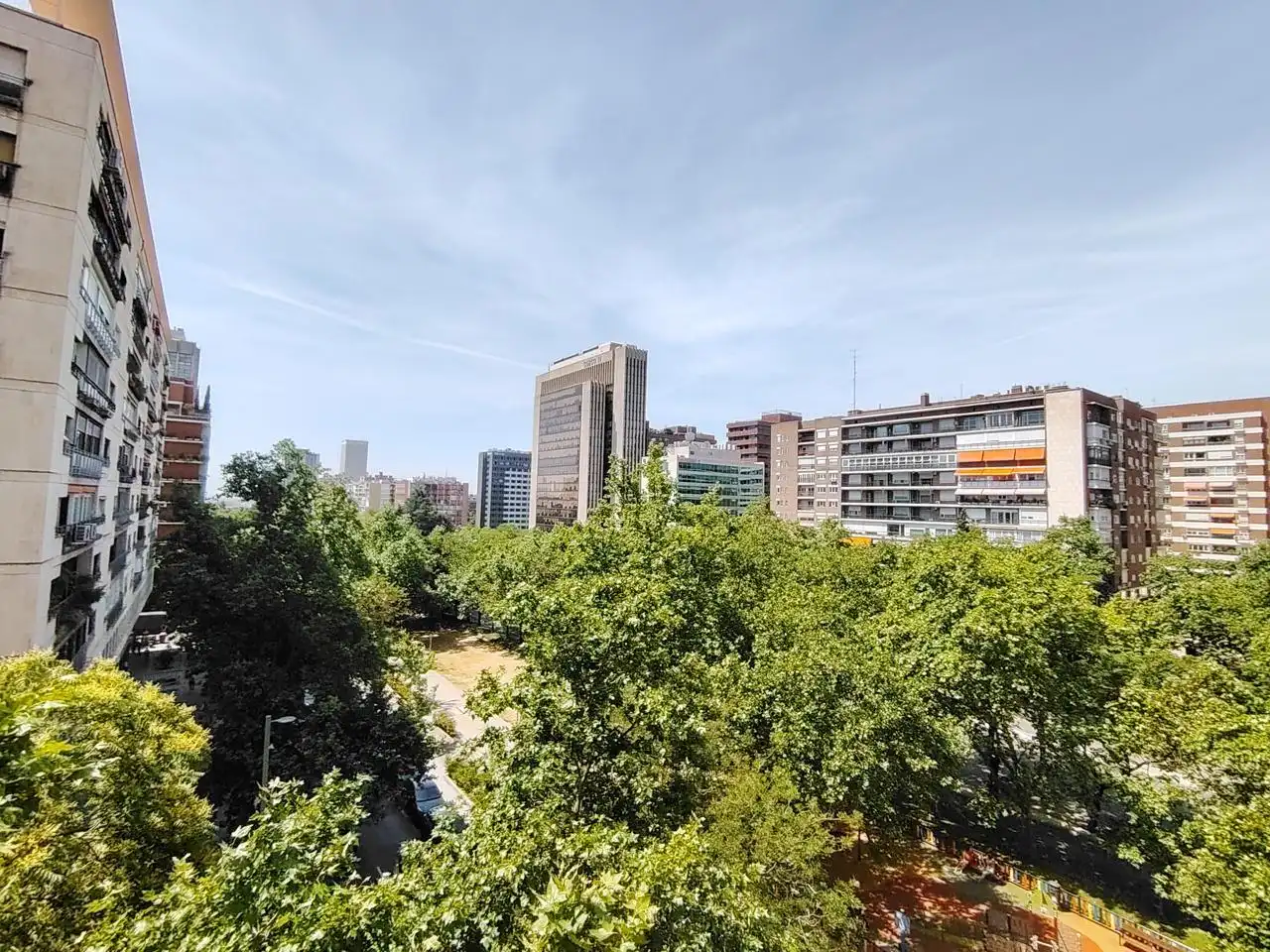 Exterior view of Flat for sale in Madrid  with Air Conditioner, Heating and Parquet flooring