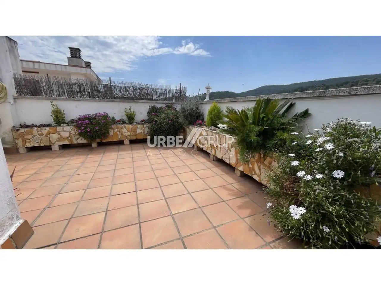 Terrace of Flat for sale in Sant Andreu de la Barca  with Heating, Terrace and Storage room