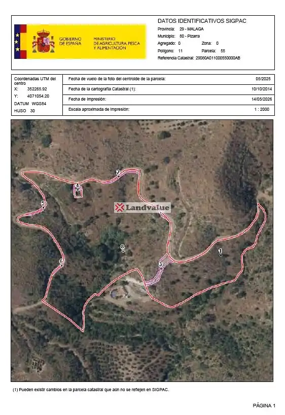 Terreny rústic en venda a Polígono 10, Parcelas 10 y 55, imagen 6