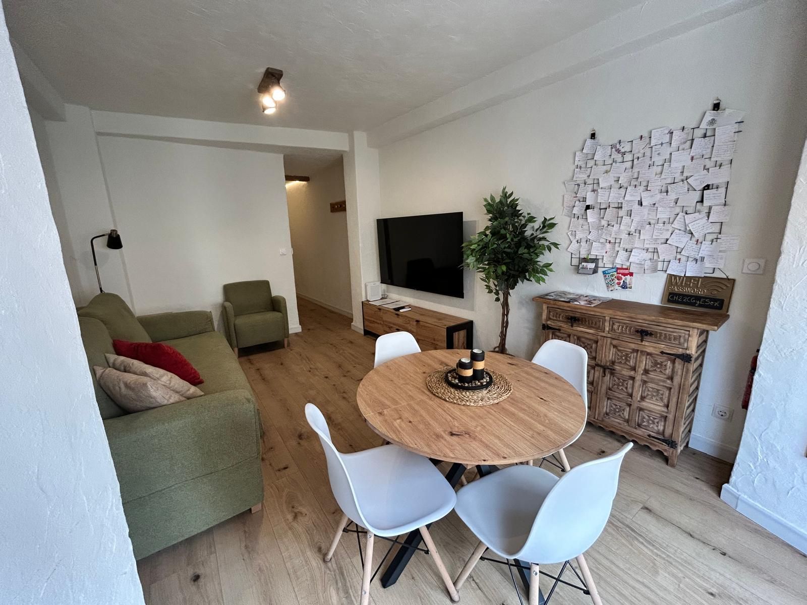 Sala d'estar de Apartament en venda en  Murcia Capital amb Aire condicionat i Moblat