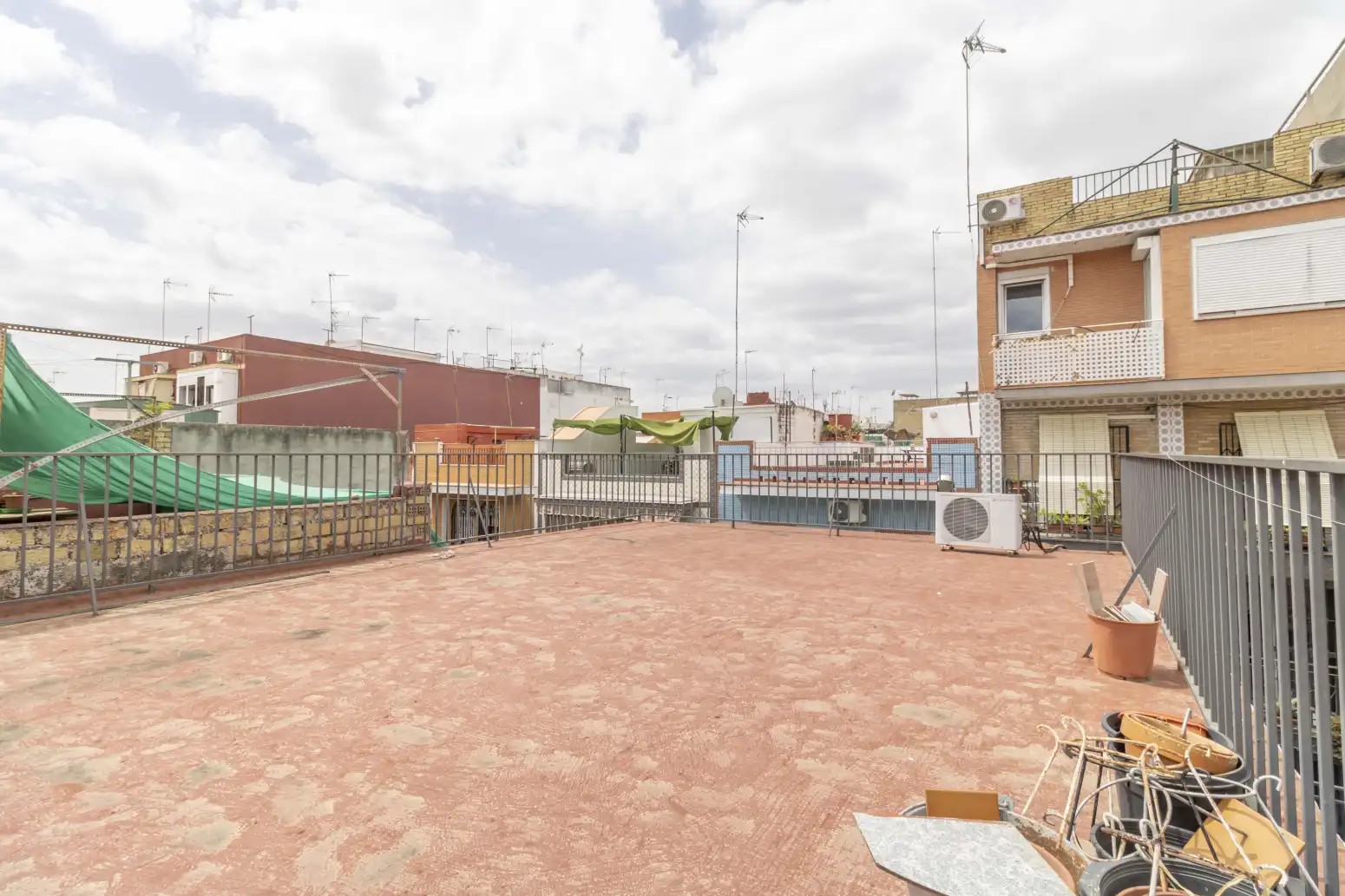 Terrace of Detached homes for sale in Sevilla  with Air Conditioner, Terrace and Balcony