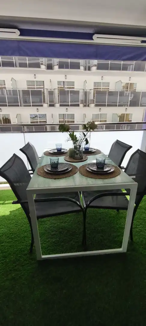 Terrasse von Wohnung zum Verkauf in Salou mit Klimaanlage, Heizung und Terrasse