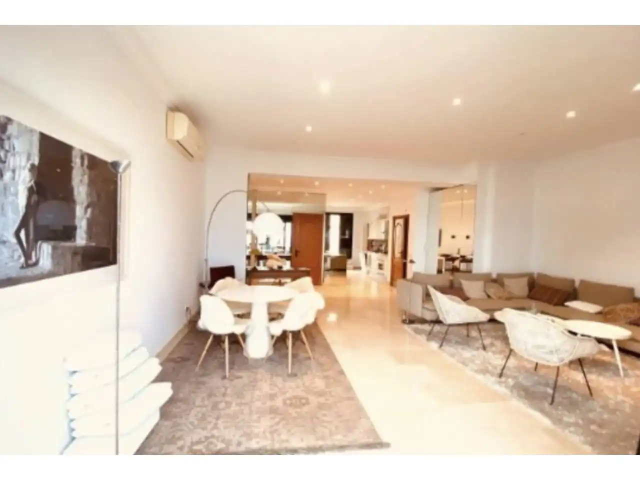 Sala de estar de Piso de alquiler en  Palma de Mallorca con Aire acondicionado, Calefacción y Terraza