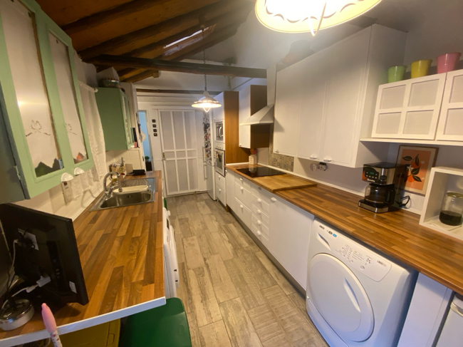 Cocina de Casa o chalet en venta en Leganés con Aire acondicionado, Jardín privado y Terraza