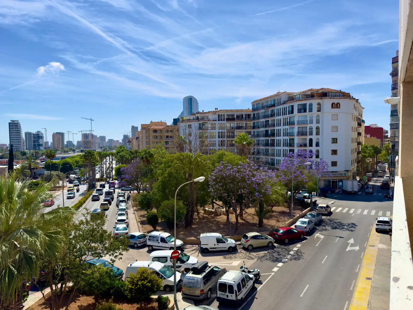 Vista exterior de Apartamento en venta en Calpe / Calp con Aire acondicionado, Calefacción y Trastero
