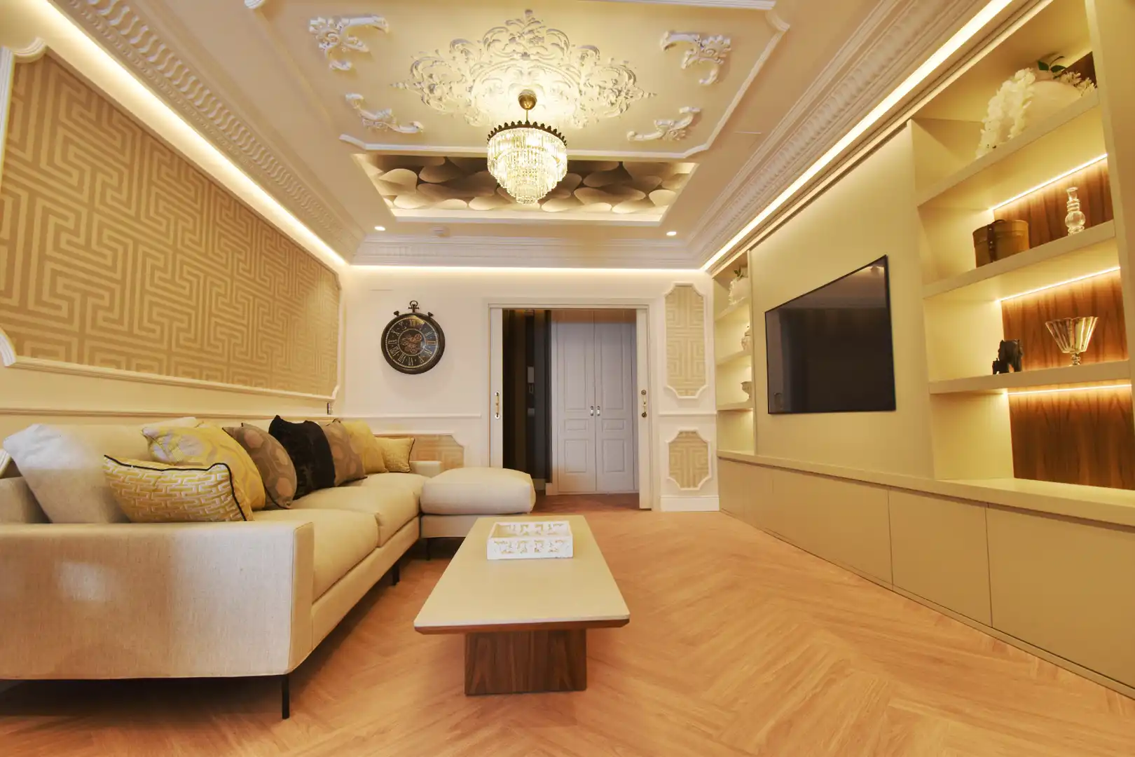 Sala de estar de Piso en venta en Madrid con Aire acondicionado, Calefacción y Amueblado