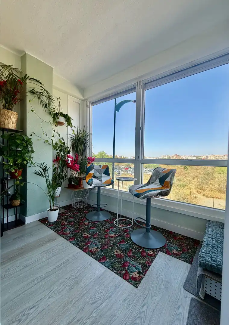 Terraza de Piso en venta en Málaga con Calefacción y Terraza