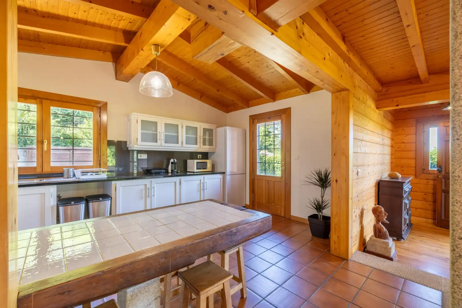 Cocina de Casa o chalet en venta en Salceda de Caselas con Calefacción, Jardín privado y Terraza