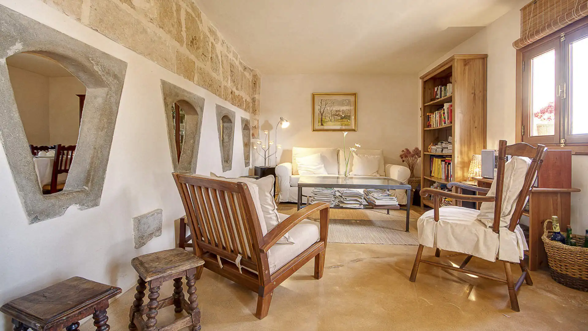 Wohnzimmer von Gebäude zum Verkauf in Corvera de Asturias mit Alarm