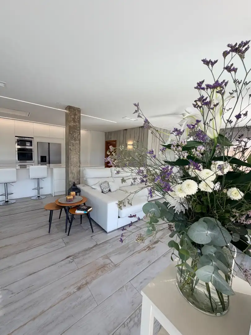 Sala de estar de Casa o chalet de alquiler en Elche / Elx con Aire acondicionado, Calefacción y Jardín privado