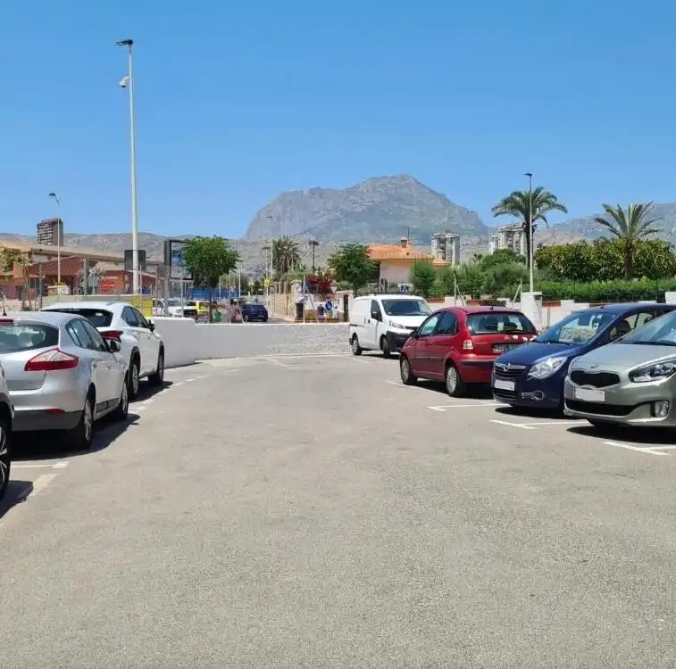 Parking of Flat for sale in Benidorm  with Private garden, Terrace and Furnished