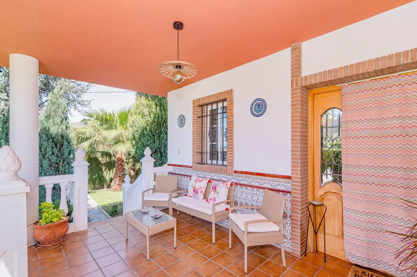 Terrassa de Casa o xalet en venda en Órgiva amb Aire condicionat, Calefacció i Jardí privat