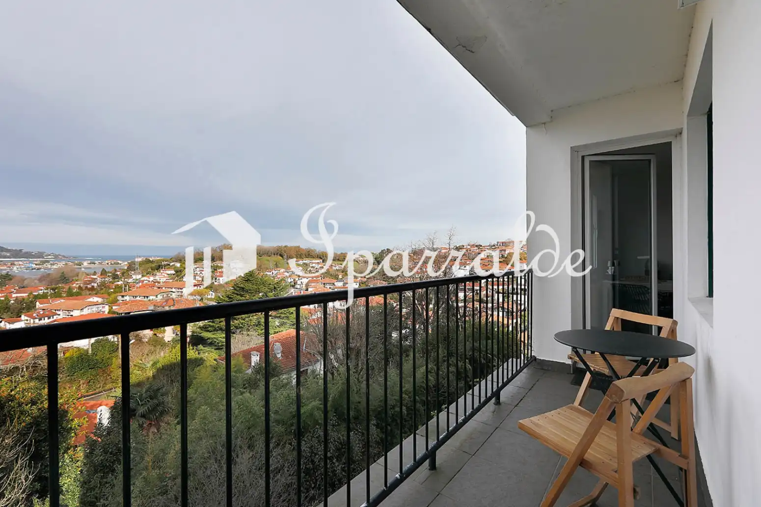 Balcony of Flat for sale in Hendaye  with Heating, Parquet flooring and Balcony