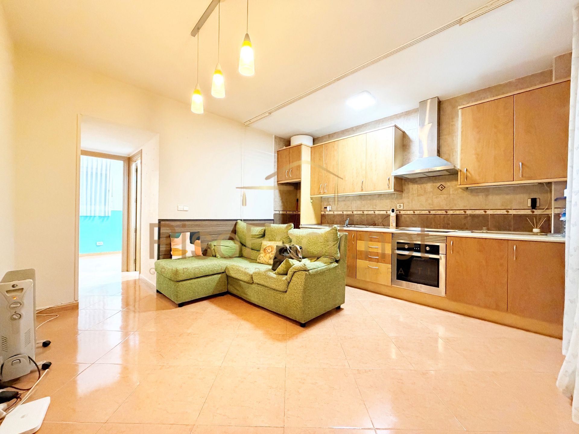 Living room of Flat for sale in Getafe  with Air Conditioner, Heating and Furnished