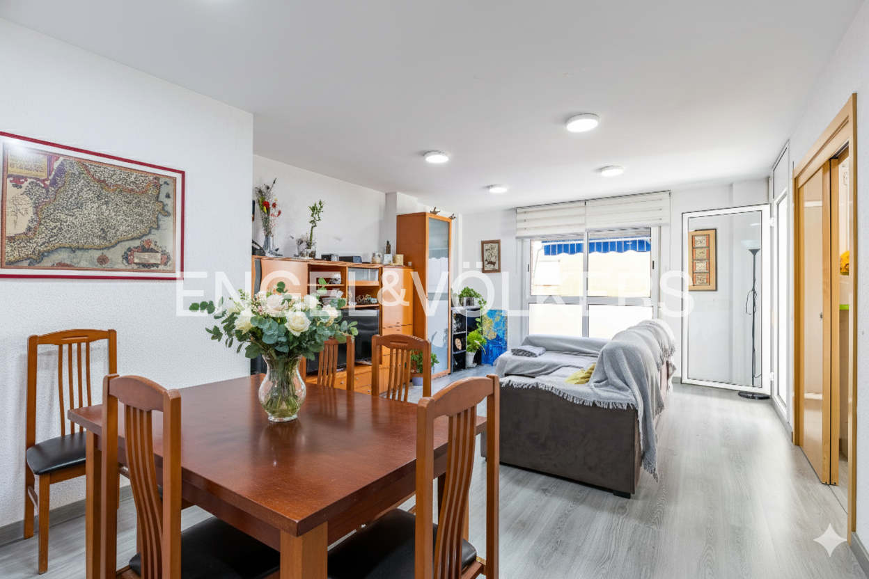 Living room of Apartment for sale in  Barcelona Capital  with Heating, Terrace and Balcony