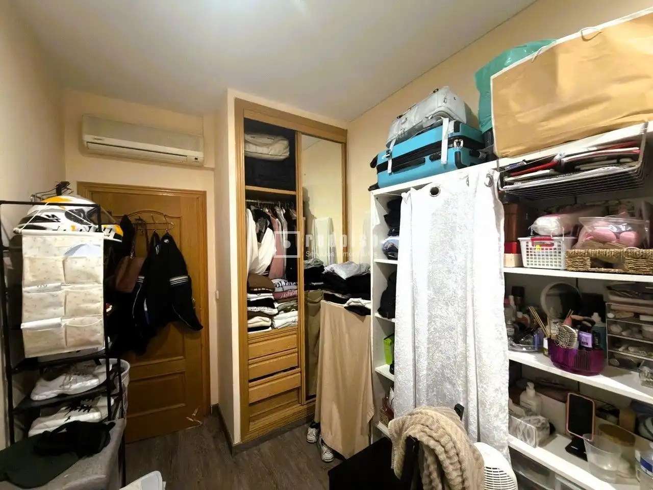 Schlafzimmer von Wohnung zum Verkauf in Madrid mit Klimaanlage, Heizung und Parkett