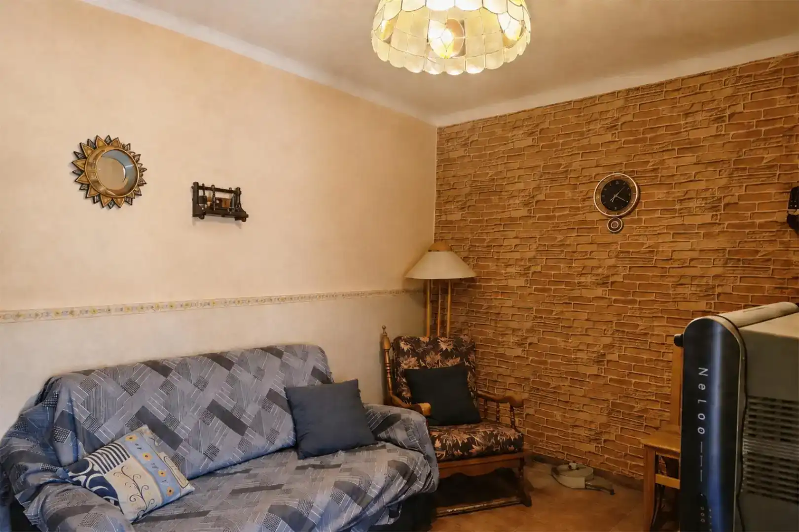 Sala d'estar de Casa adosada en venda en Villanueva de Sigena