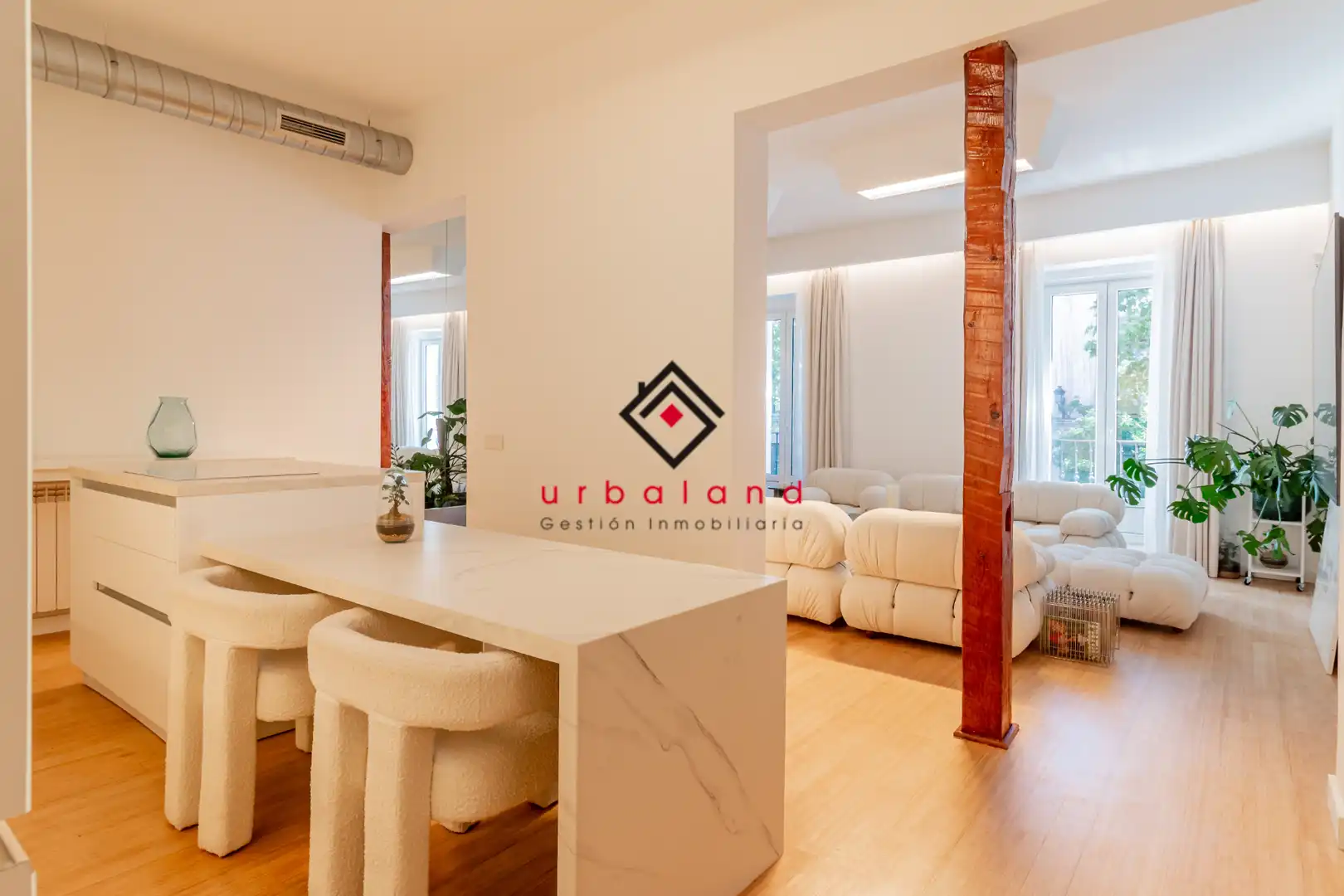 Sala de estar de Piso en venta en Madrid con Aire acondicionado, Calefacción y Trastero