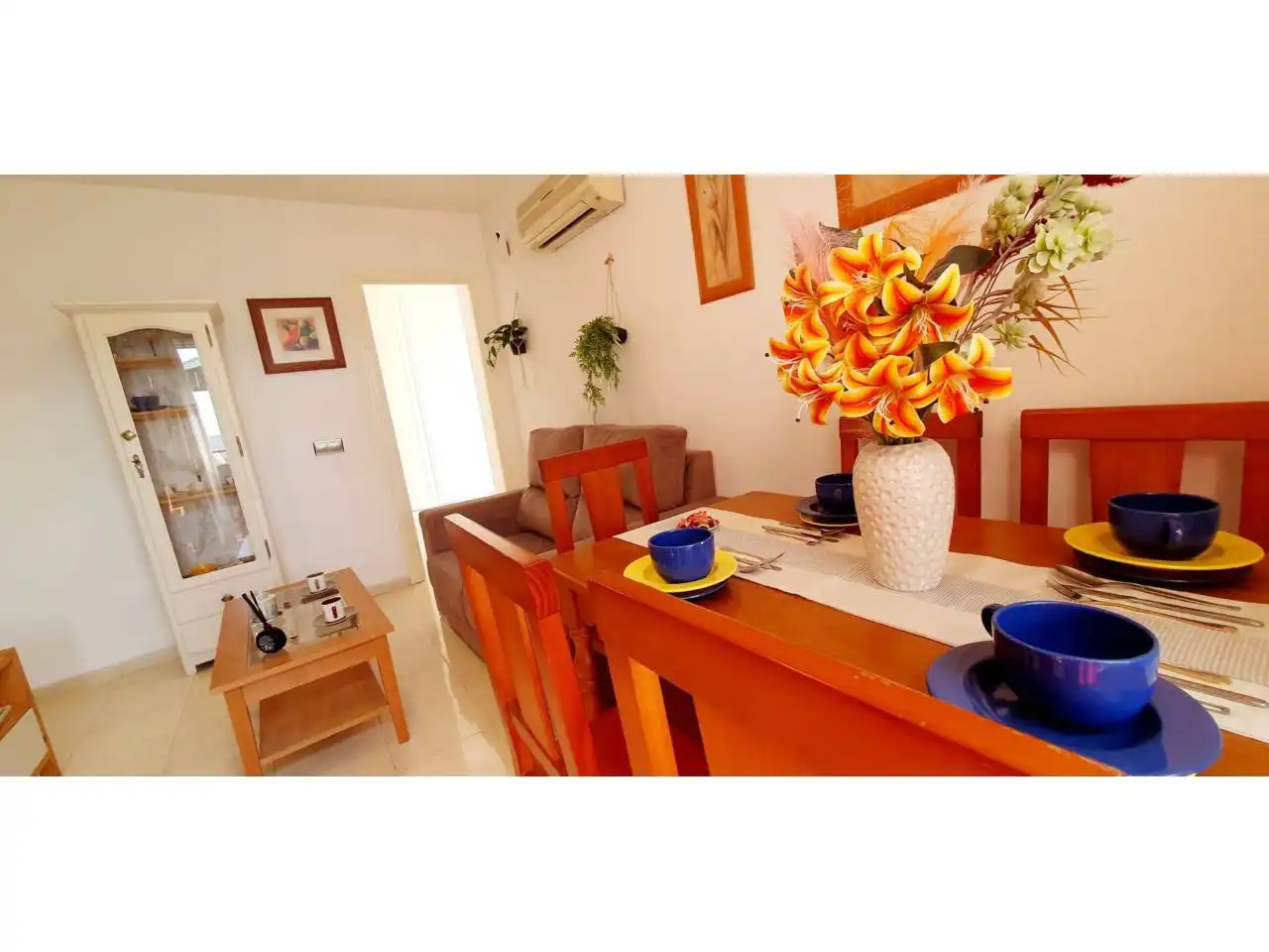 Sala d'estar de Apartament en venda en Vícar amb Aire condicionat, Calefacció i Terrassa