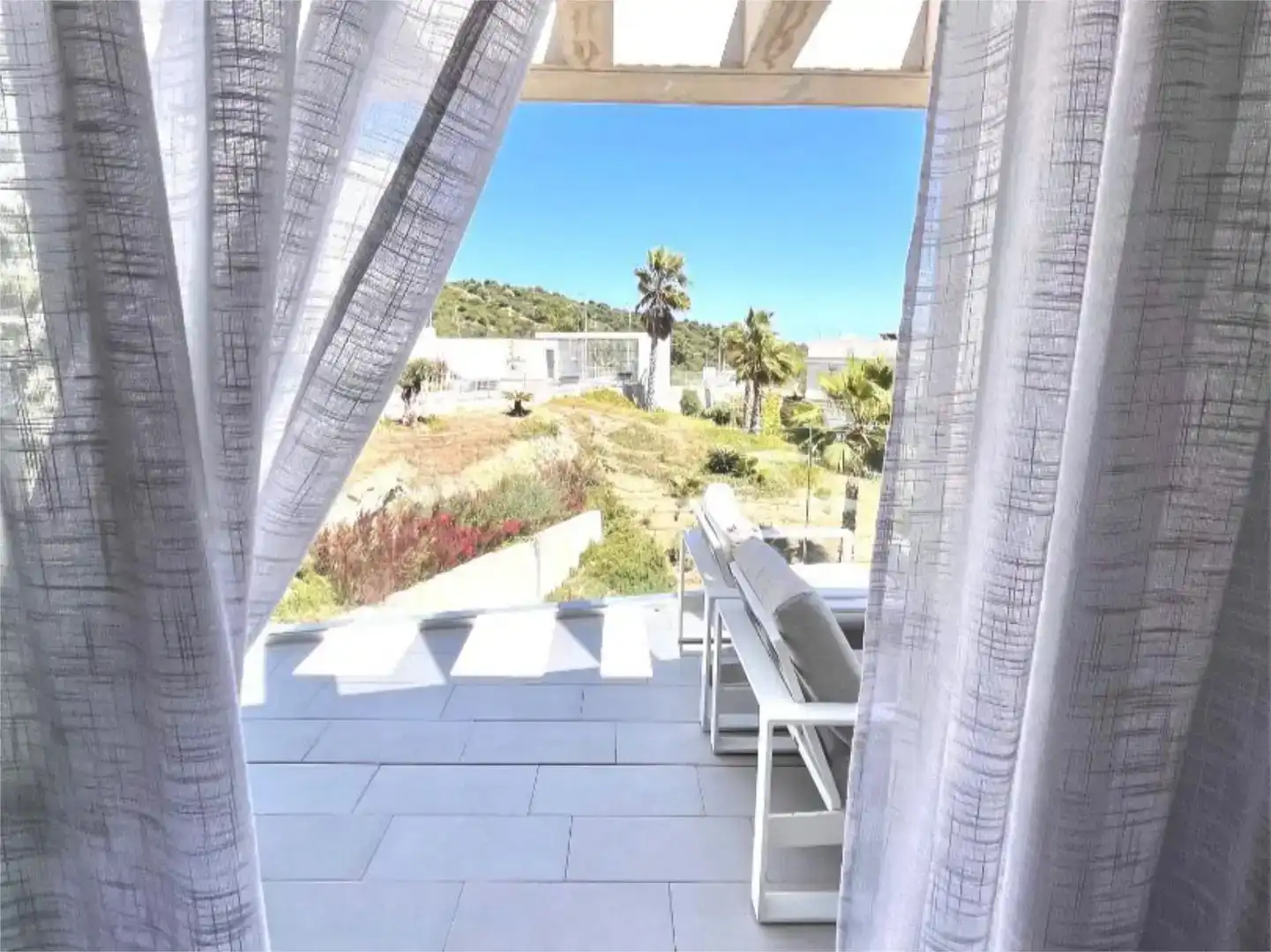 Terraza de Piso de alquiler en Playa Bahía Dorada
