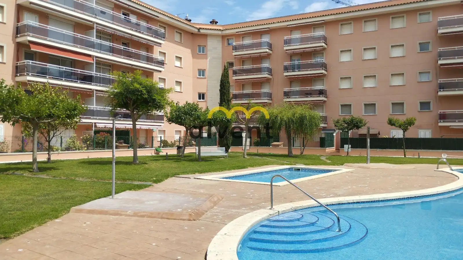 Vista exterior de Piso en venta en Calonge i Sant Antoni con Aire acondicionado, Terraza y Piscina