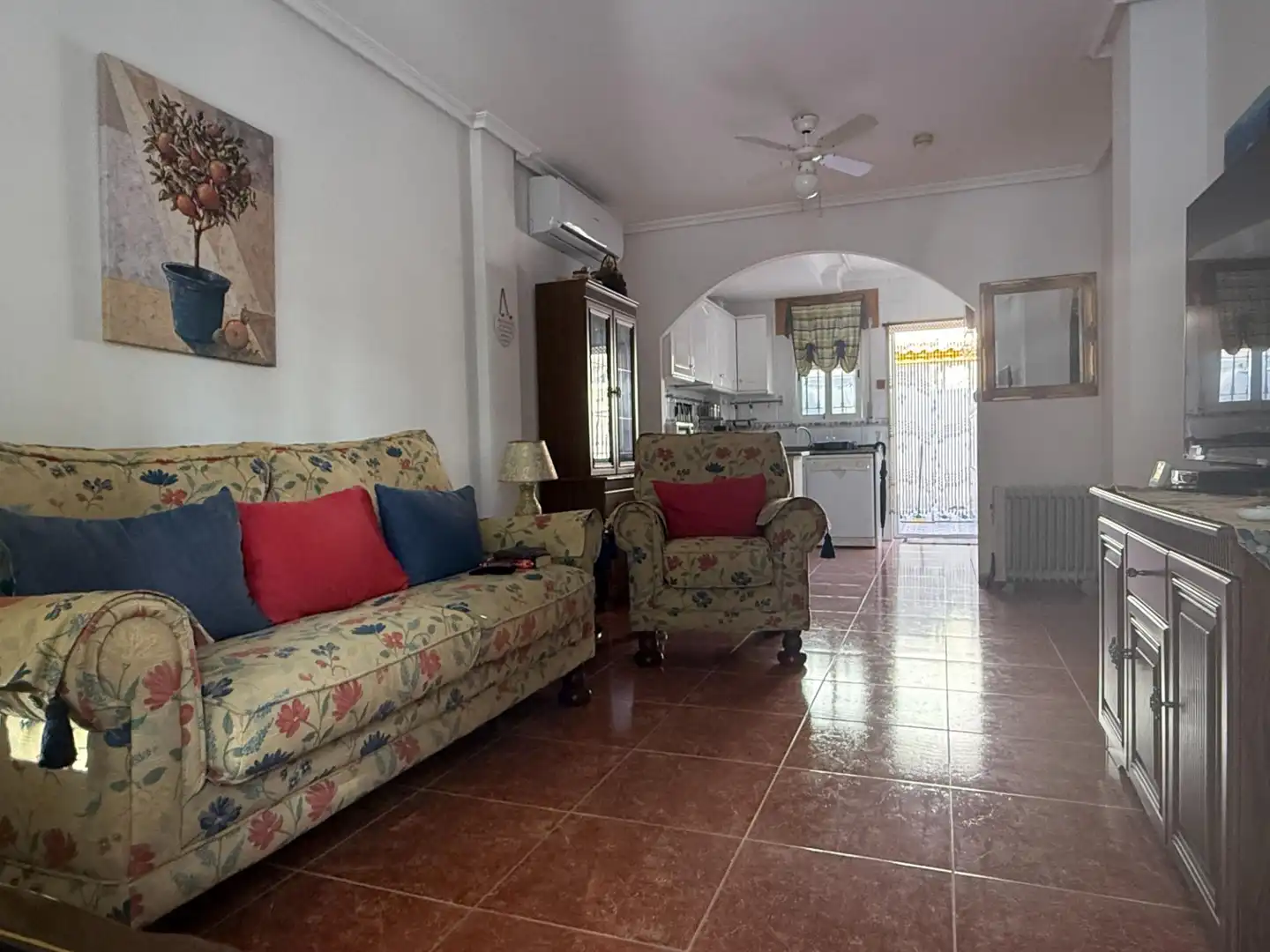 Sala de estar de Casa adosada en venta en Mar Menor de Cartagena – Cabo de Palos