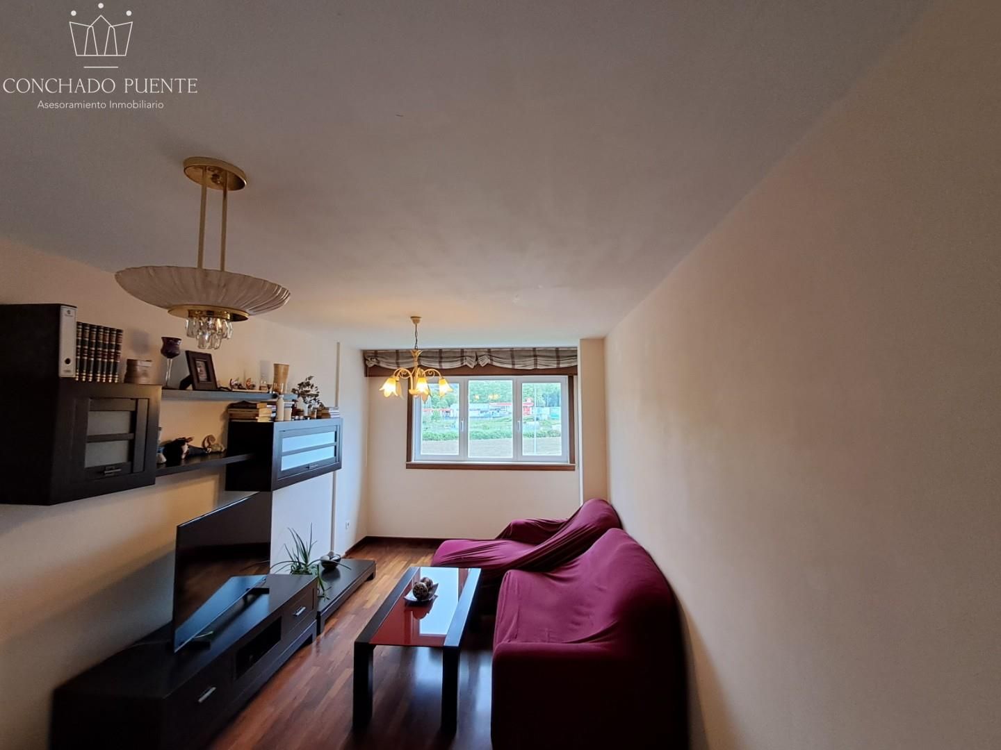 Sala de estar de Piso en venta en A Coruña Capital 